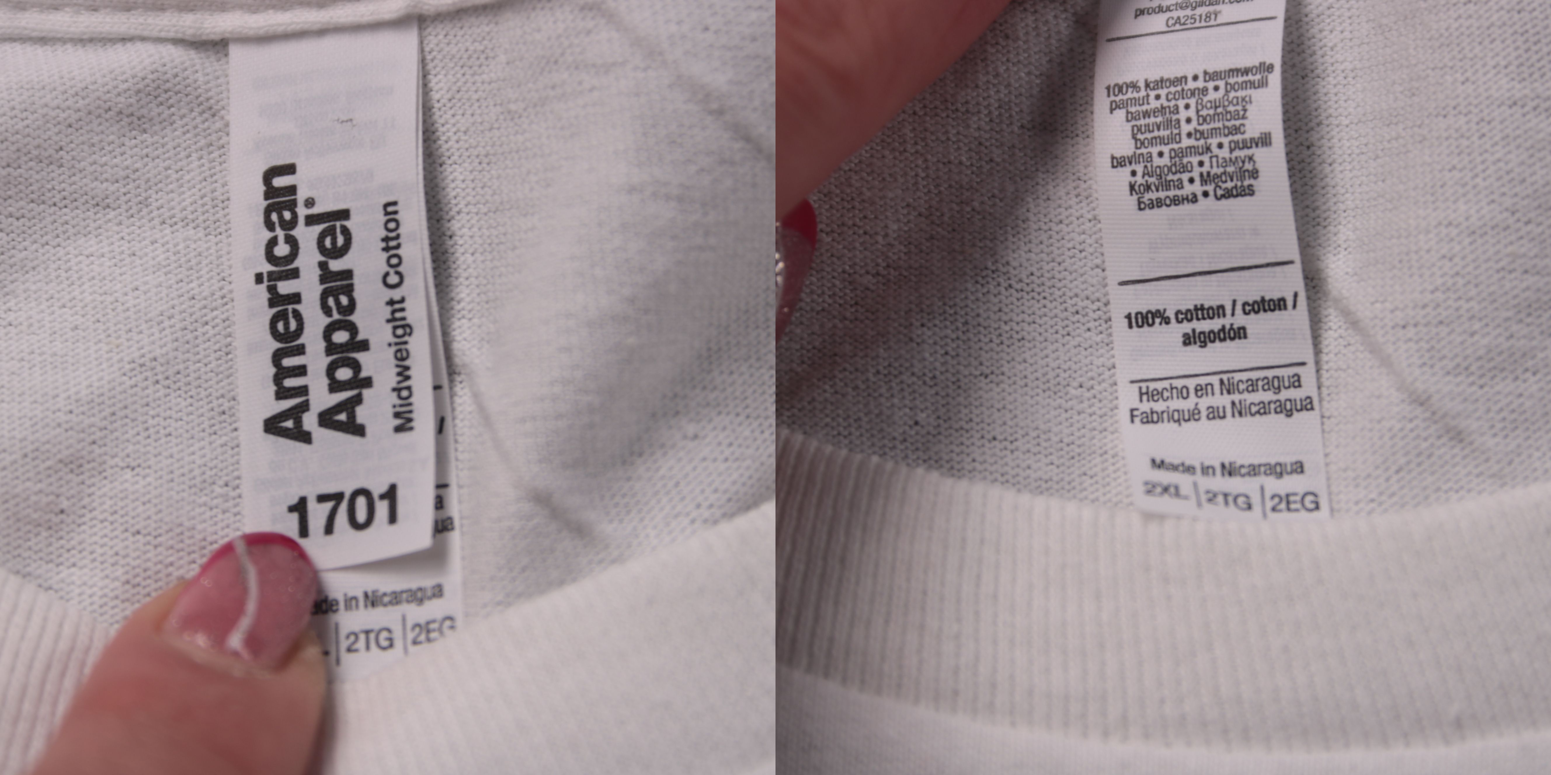 футболка American Apparel