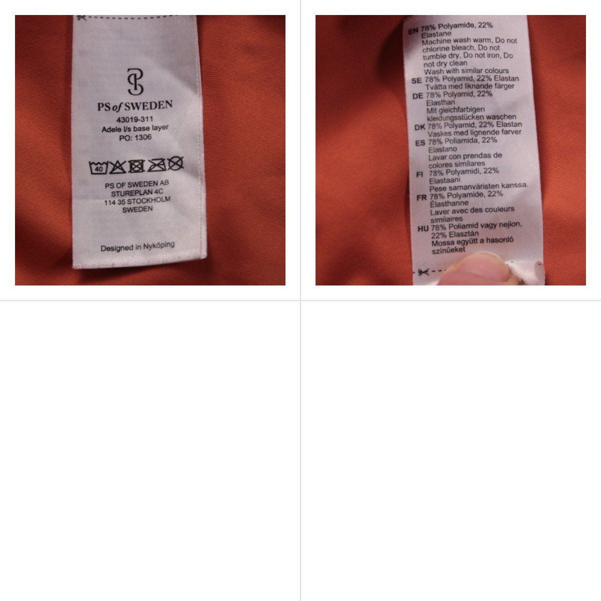 лонгслив PS of SWEDEN