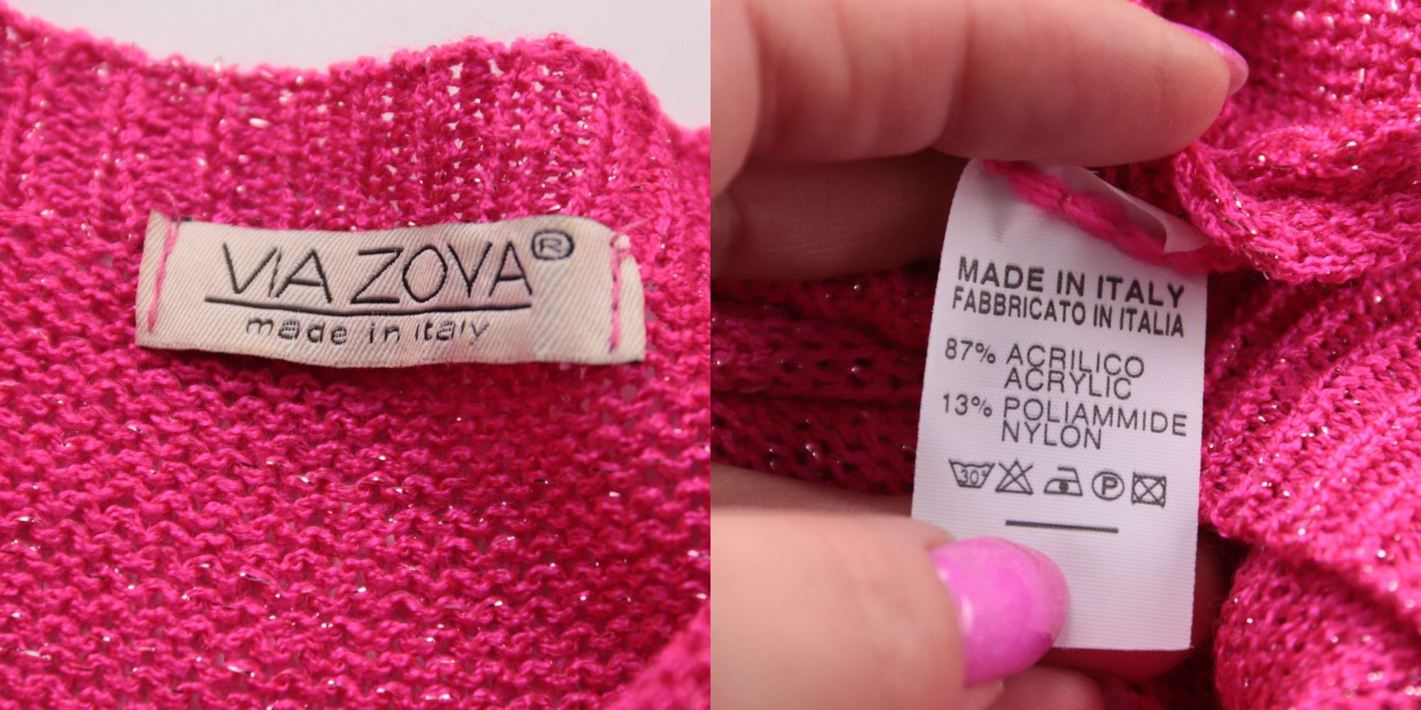 свитер Via Zoya