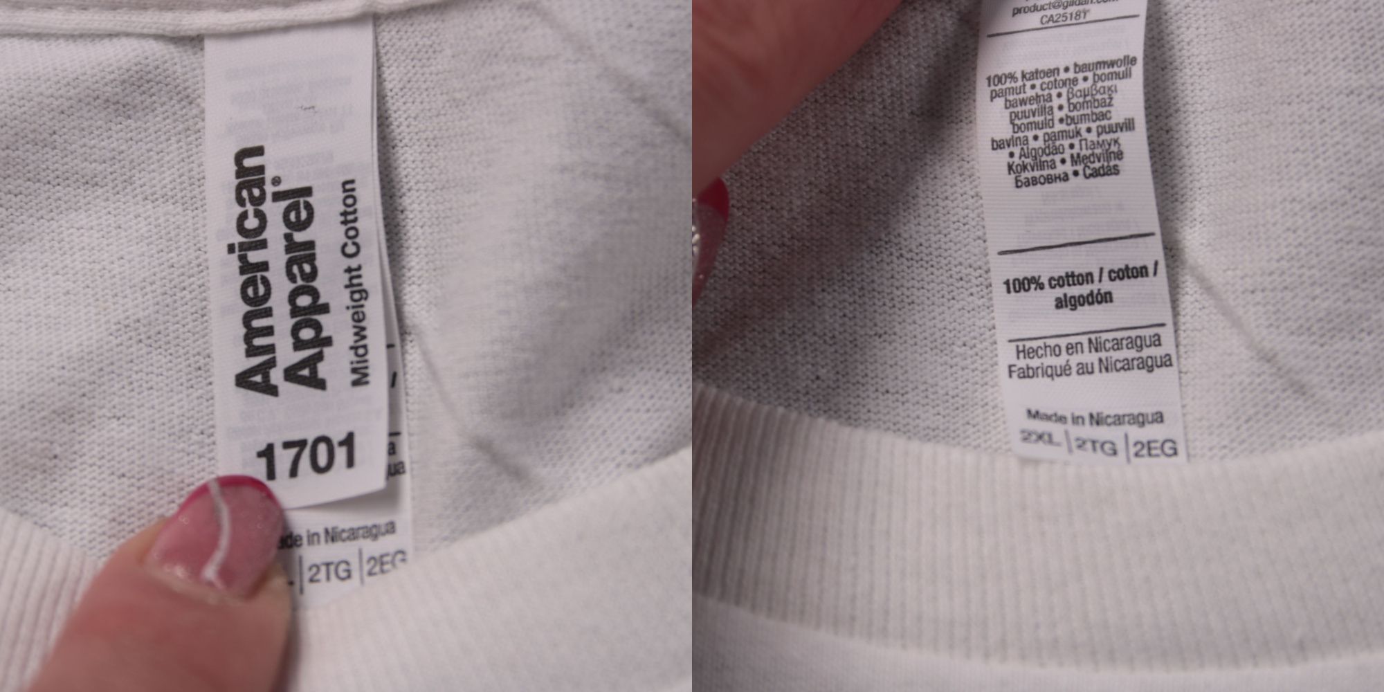 футболка American Apparel