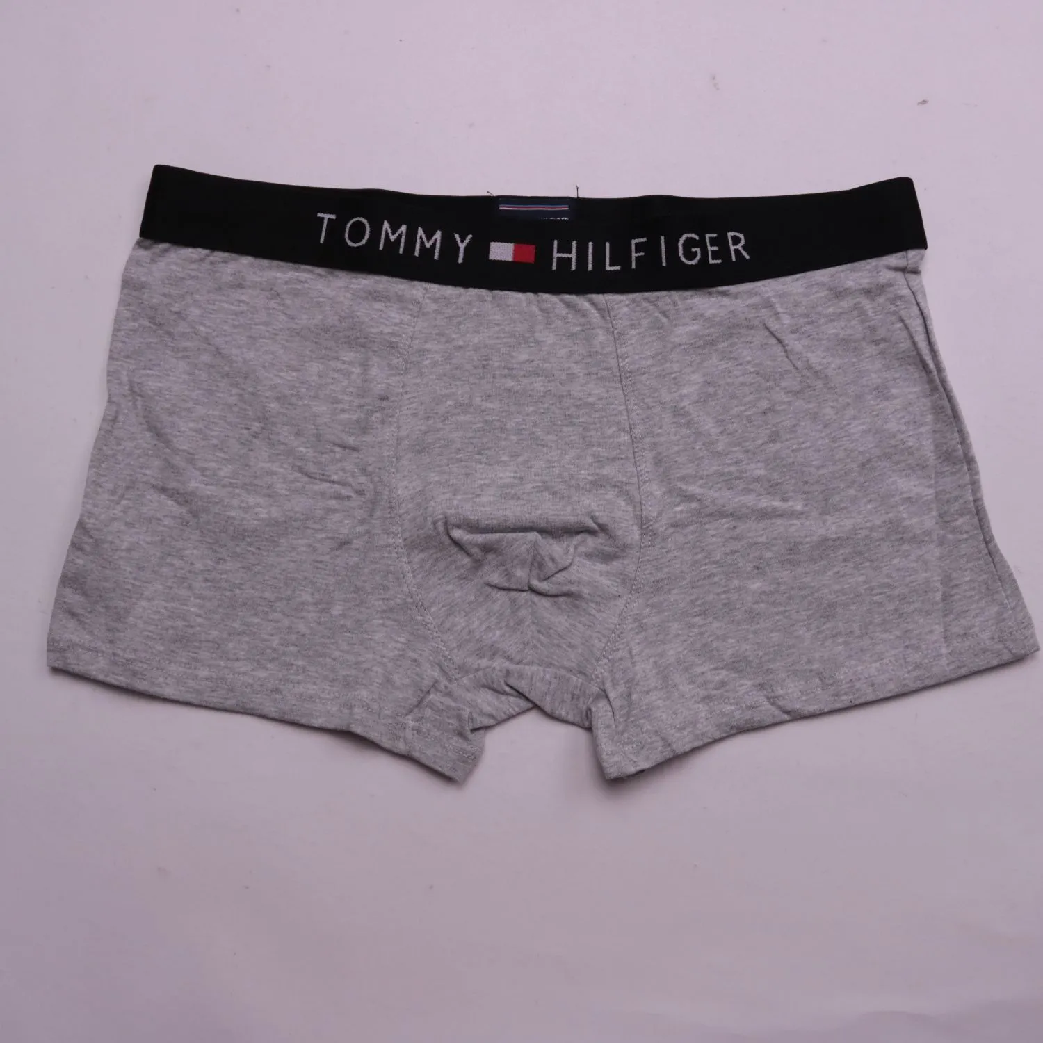 Серые трусы-боксеры Tommy Hilfiger с эластичным поясом, размер 56 (XXL)