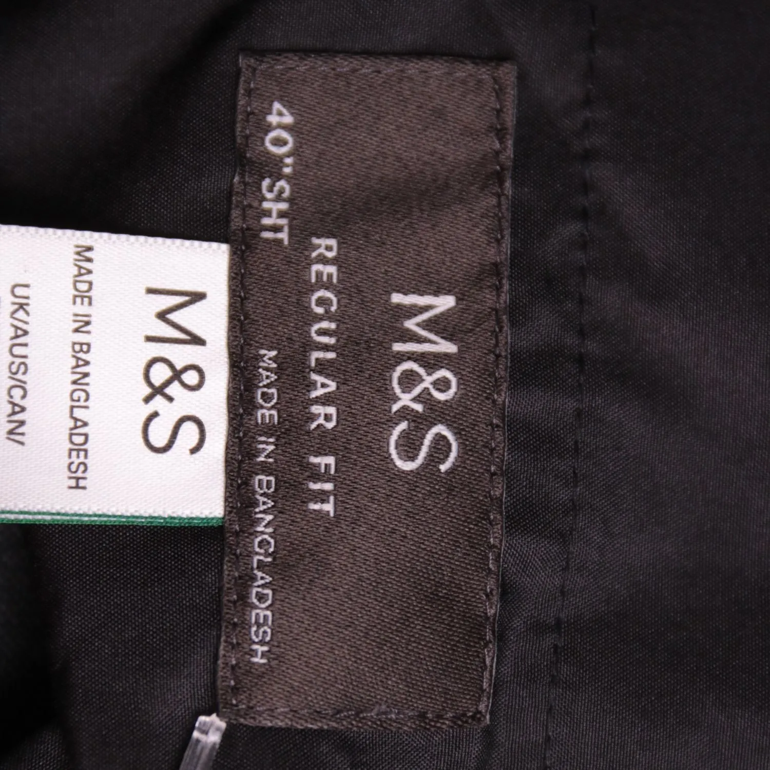 Тёмно-серые брюки M&S классического кроя, размер 50 (L)