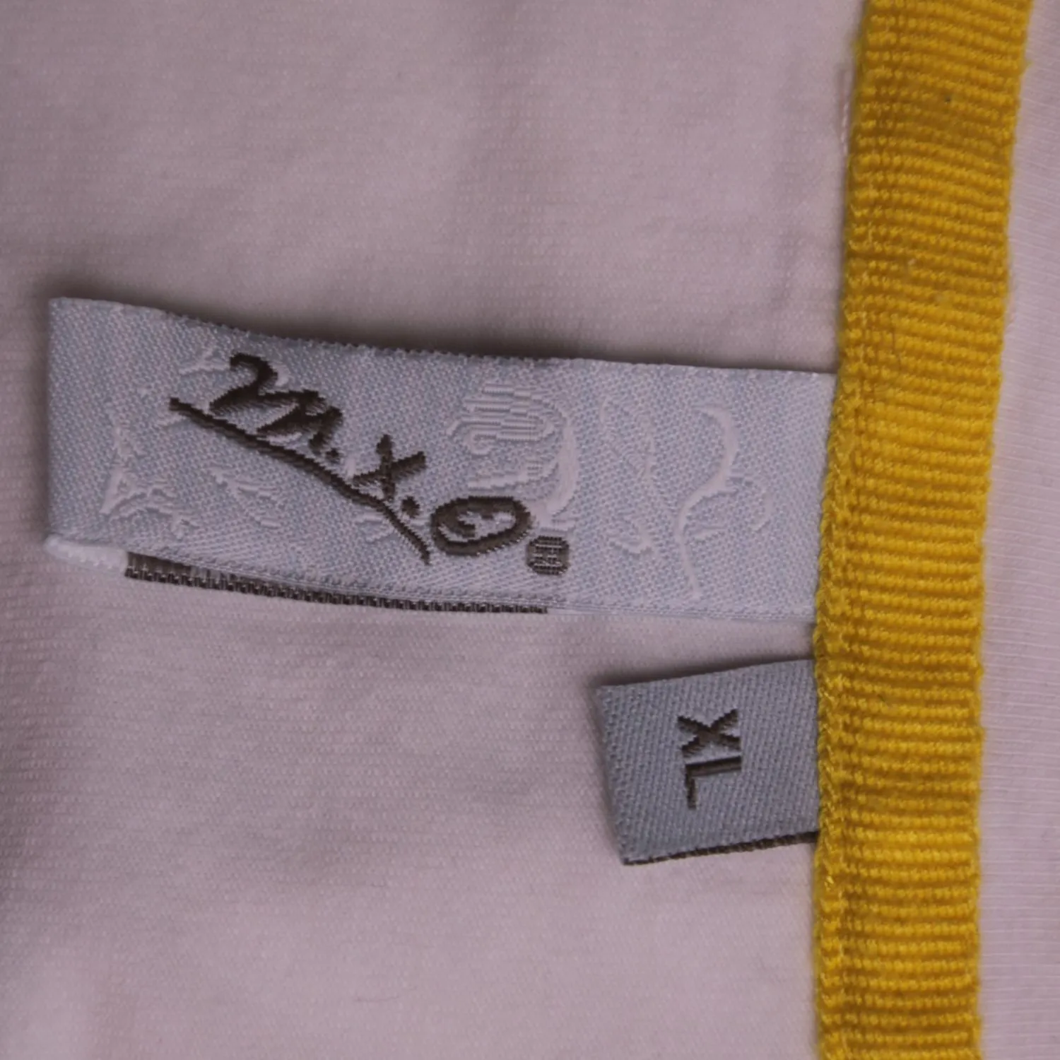 Белая футболка M.X.O с растительным принтом, размер 52 (XL)
