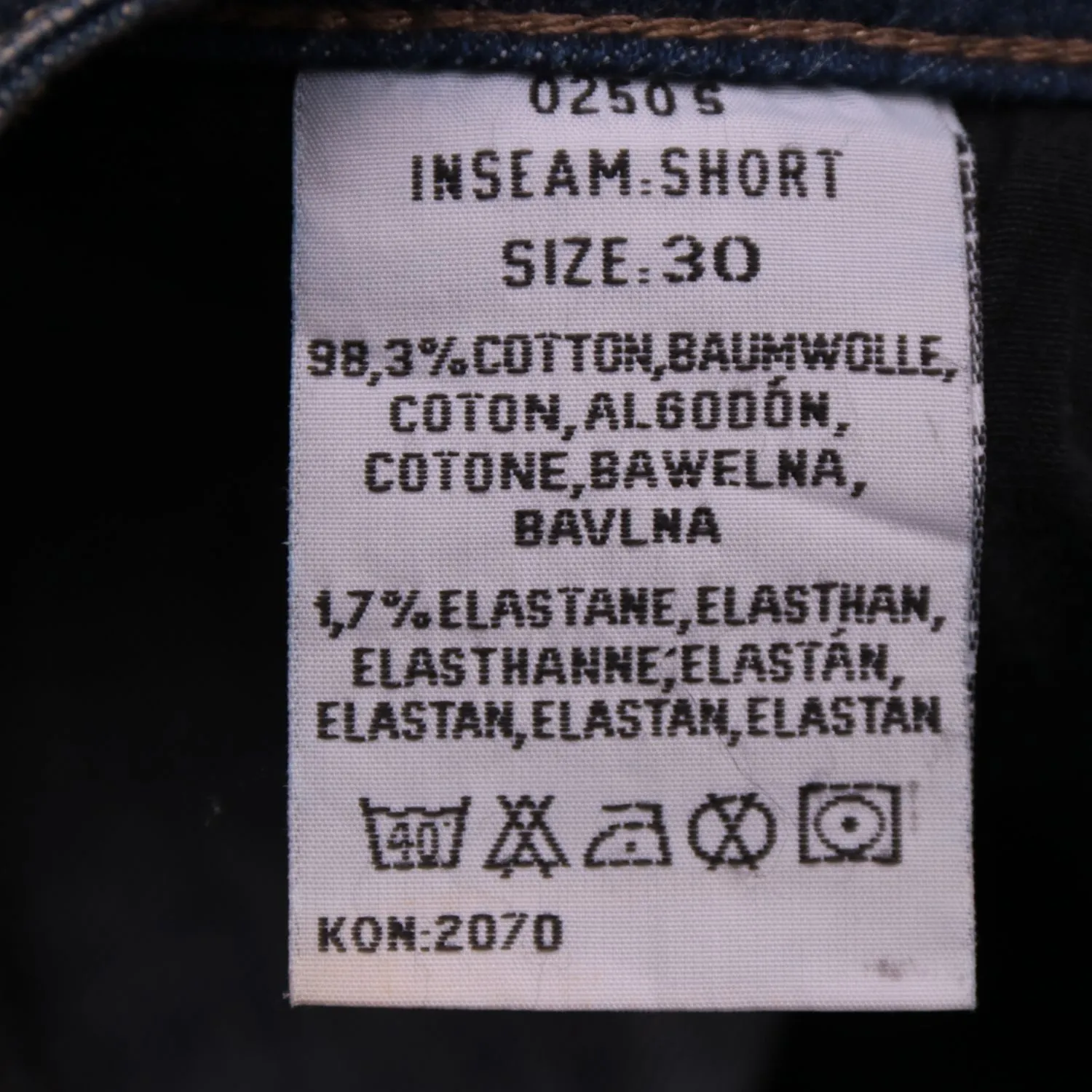 Женские джинсы клёш BlendShe из тёмного денима, размер 44 (S/M)