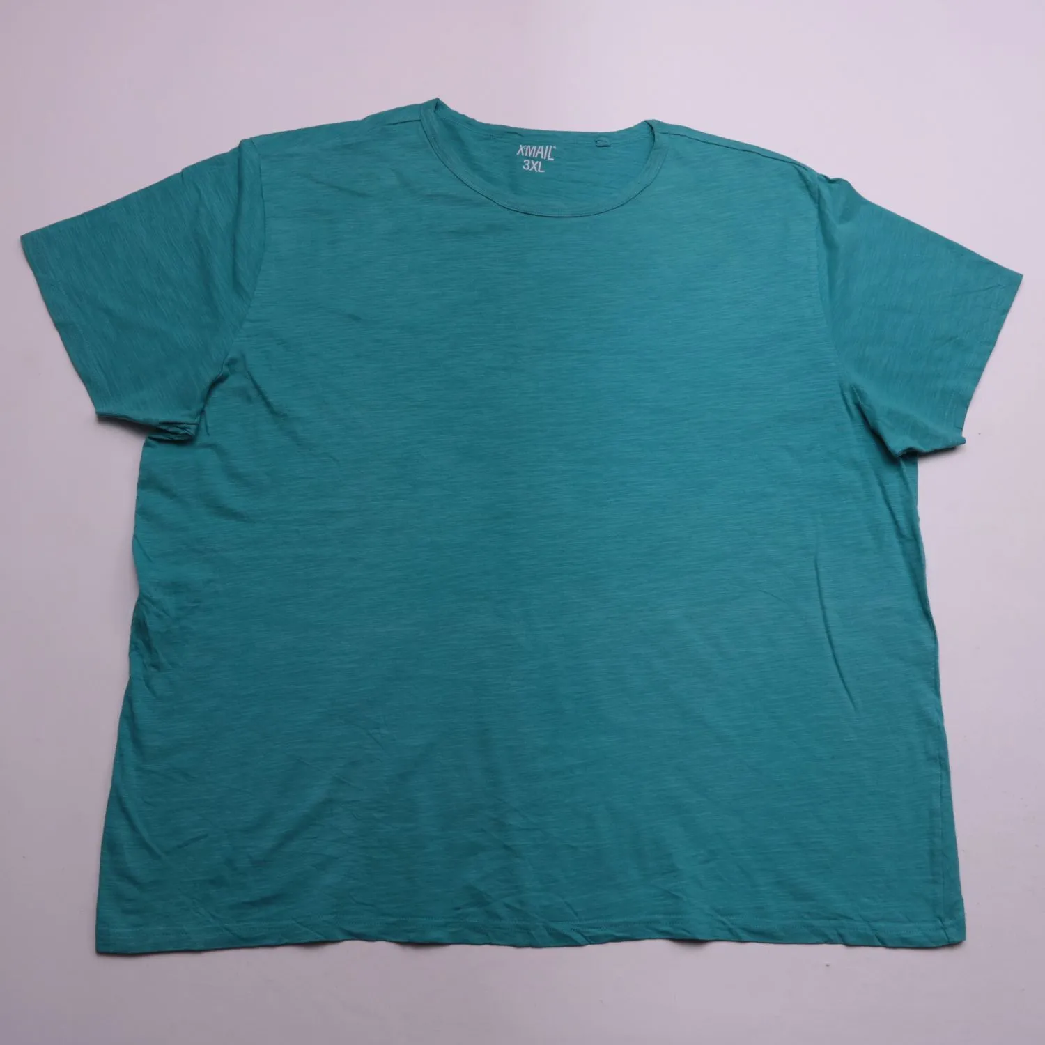 Бирюзовая футболка KIMAIL из хлопка, размер 60 (3XL)