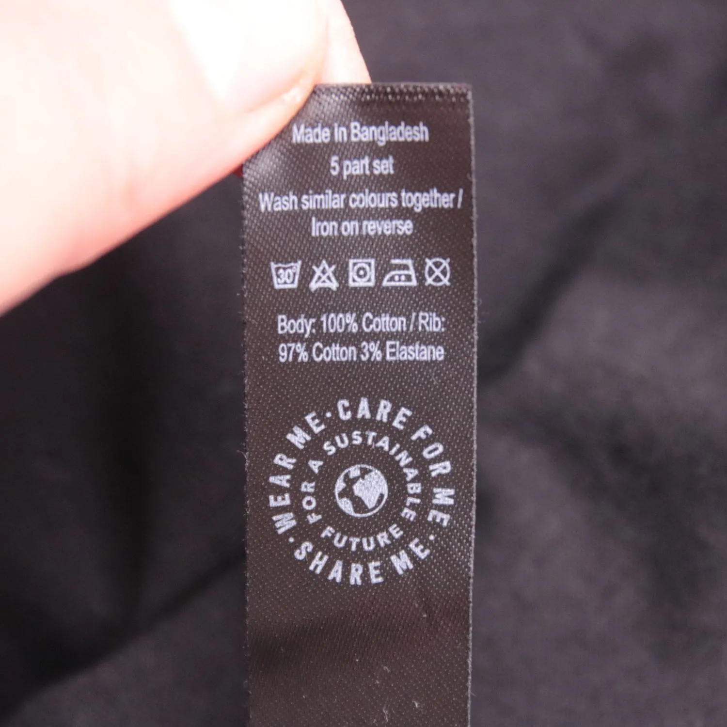 Чёрная футболка George прямого кроя, размер 60 (3XL)