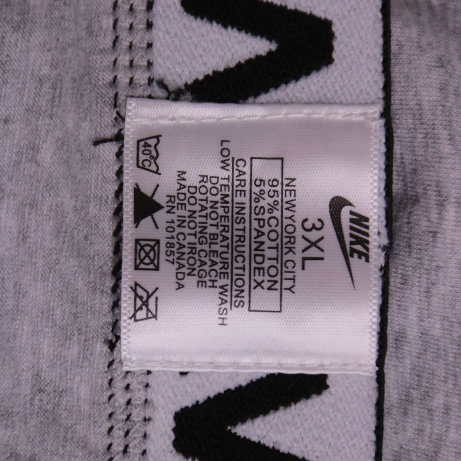 Серые трусы-боксеры Nike с эластичным поясом, размер 60 (3XL)
