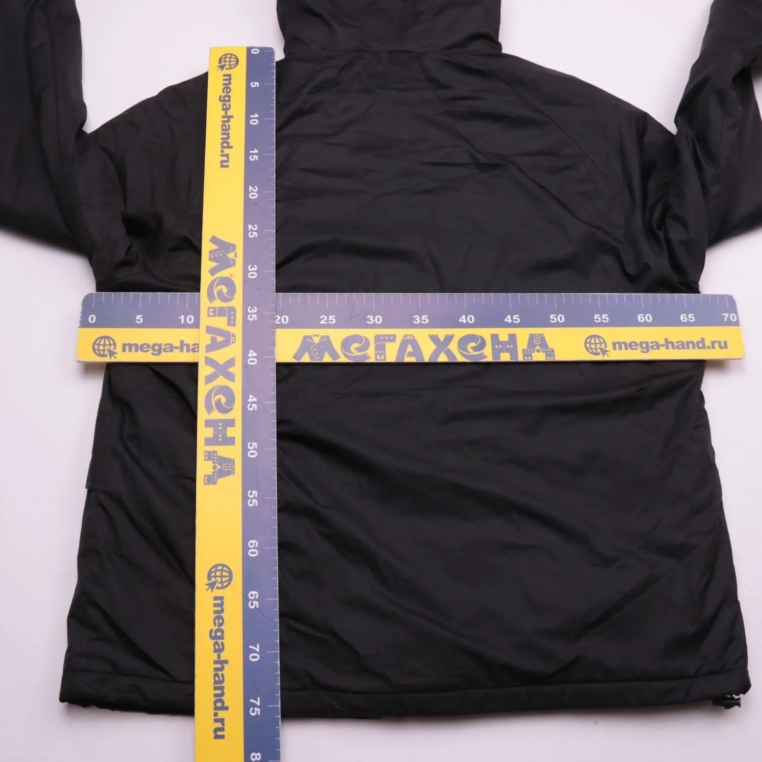 Чёрная зимняя куртка TU с капюшоном, размер 54 (XL)